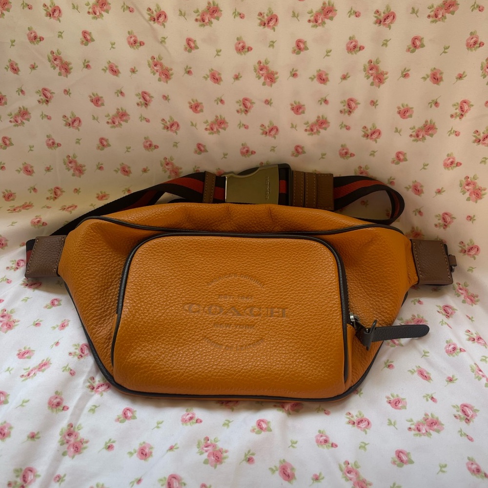 Coach Amber Leather Belt Bag
